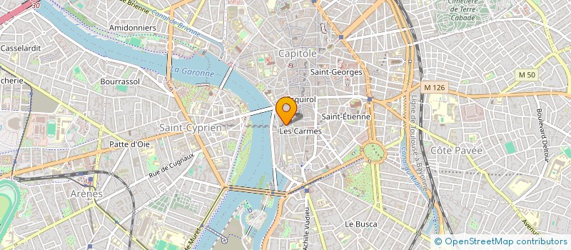 localisation de l'entreprise MONSIEUR GILLES SOREL  TOULOUSE