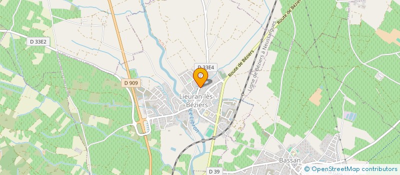 localisation de l'entreprise MONSIEUR GILLES SORIANO  LIEURAN-LES-BEZIERS