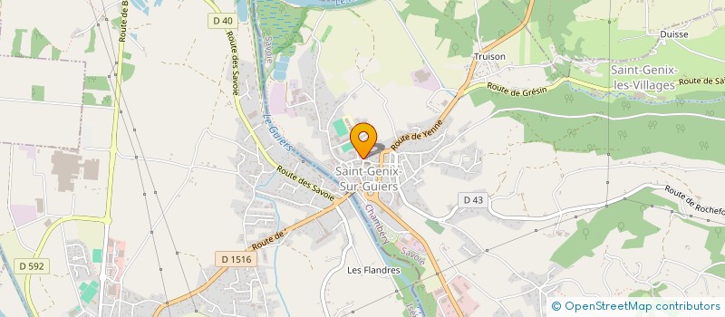 localisation de l'entreprise MONSIEUR GILLES SOUFFLET à SAINT-GENIX-LES-VILLAGES