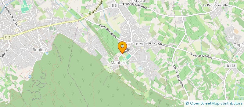 localisation de l'entreprise MONSIEUR GILLES SOULAGES à MAUBEC
