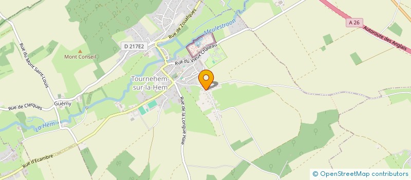 localisation de l'entreprise MONSIEUR GILLES ST-MAXENT  TOURNEHEM-SUR-LA-HEM