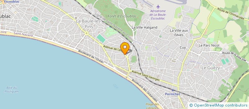 localisation de l'entreprise MONSIEUR GILLES STACKLER  LA BAULE-ESCOUBLAC