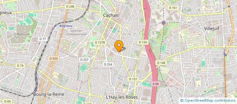 localisation de l'entreprise MONSIEUR GILLES STUPICI  CACHAN