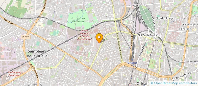 localisation de l'entreprise MONSIEUR GILLES SUZEAU à ORLEANS