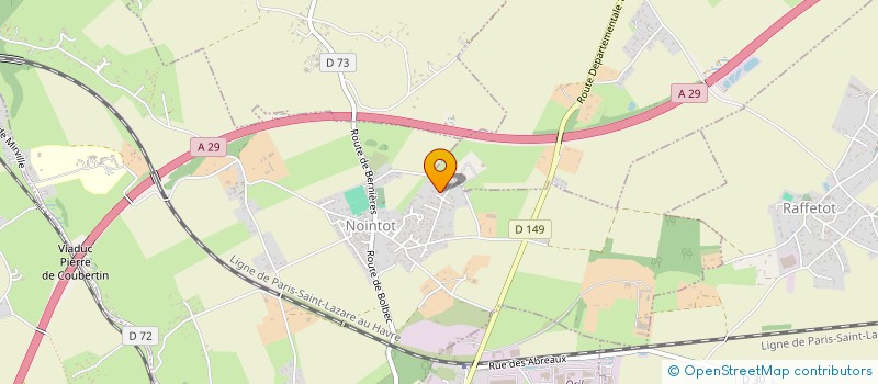 localisation de l'entreprise MONSIEUR GILLES TABARE  NOINTOT