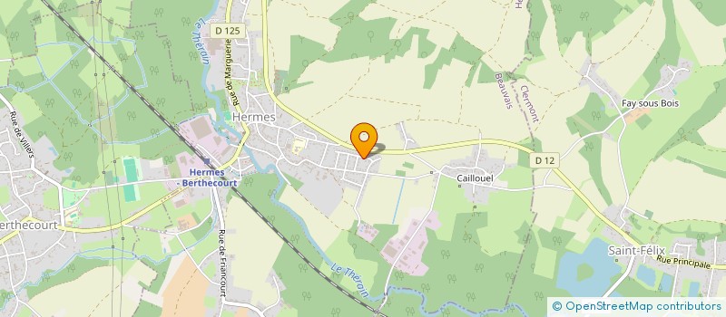 localisation de l'entreprise MONSIEUR GILLES TALLON  HERMES