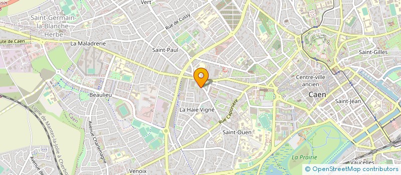 localisation de l'entreprise MONSIEUR GILLES TALVAT à CAEN