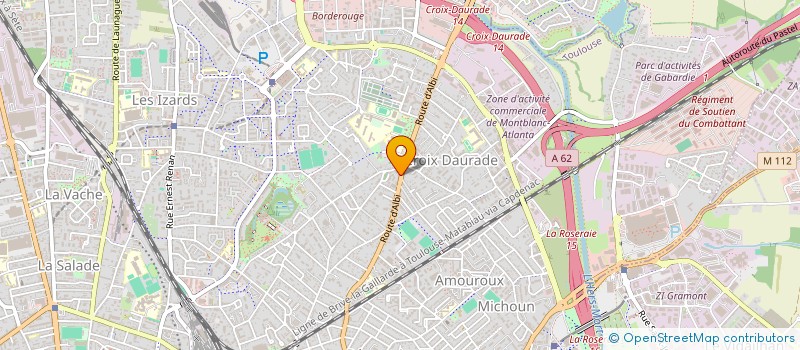 localisation de l'entreprise MONSIEUR GILLES TAVEAU à TOULOUSE