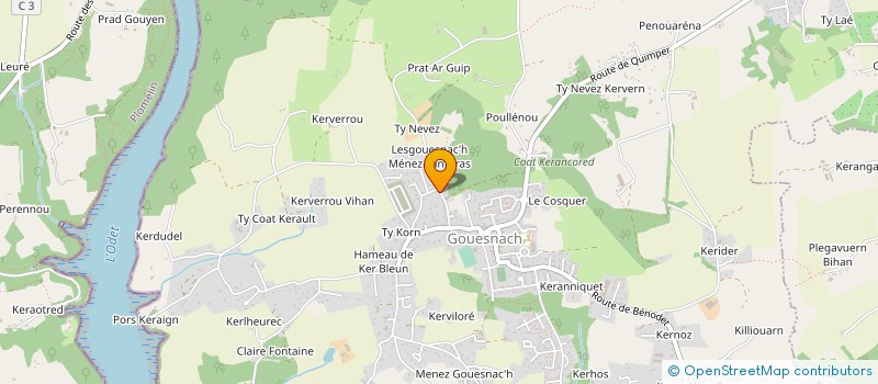 localisation de l'entreprise MONSIEUR GILLES TCHERKASSKY  GOUESNACH