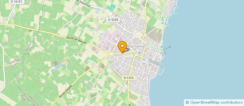 localisation de l'entreprise MONSIEUR GILLES TEISSERENC-BOMESTEVE à MARSEILLAN