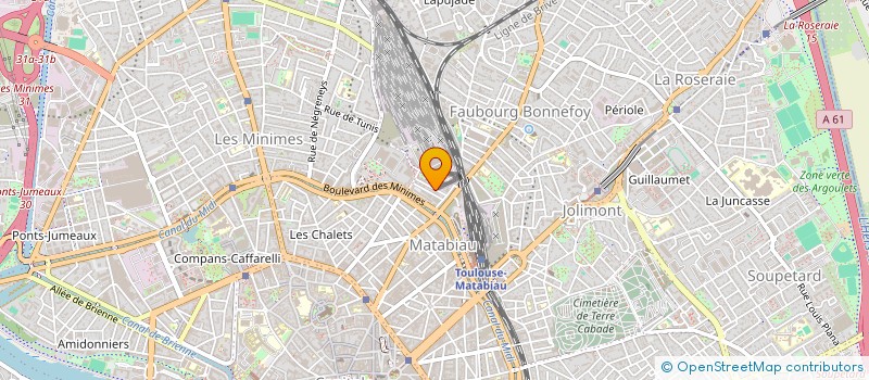 localisation de l'entreprise MONSIEUR GILLES TERVER  TOULOUSE