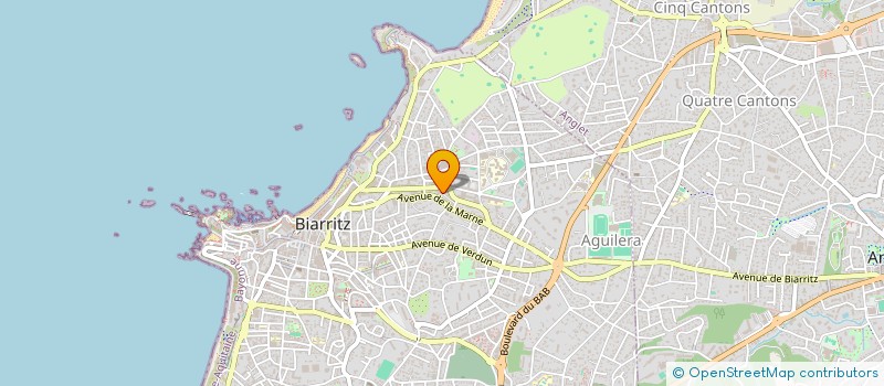 localisation de l'entreprise MONSIEUR GILLES THEISMANN à BIARRITZ