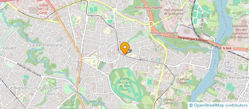 localisation de l'entreprise MONSIEUR GILLES THERET à NANTES