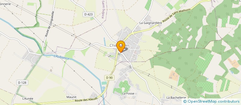 localisation de l'entreprise MONSIEUR GILLES THIBAULT à BRISSAC LOIRE AUBANCE