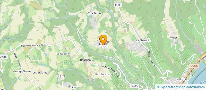 localisation de l'entreprise MONSIEUR GILLES THOLLET  AMPUIS