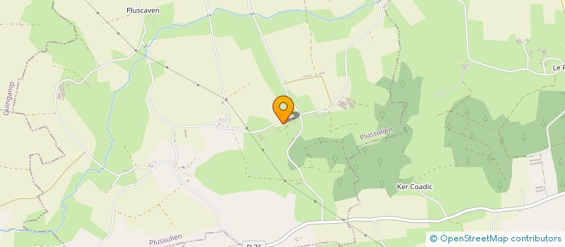 localisation de l'entreprise MONSIEUR GILLES THOMAS  PLUSSULIEN