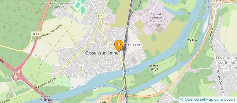 localisation de l'entreprise MONSIEUR GILLES THOUMIRE  GOUY