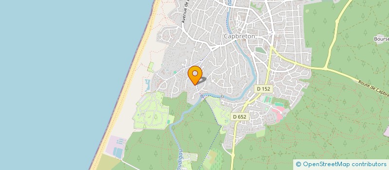 localisation de l'entreprise MONSIEUR GILLES TIGOULET  CAPBRETON