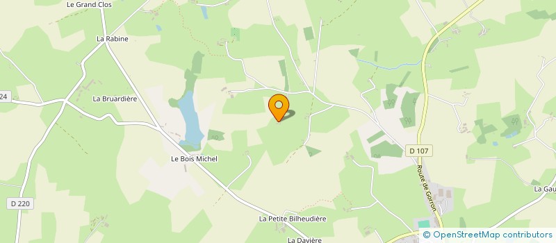 localisation de l'entreprise MONSIEUR GILLES TIMON  SAINT-DENIS-DE-GASTINES