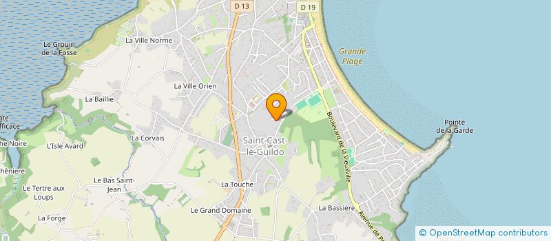 localisation de l'entreprise MONSIEUR GILLES TIREL  SAINT-CAST-LE-GUILDO