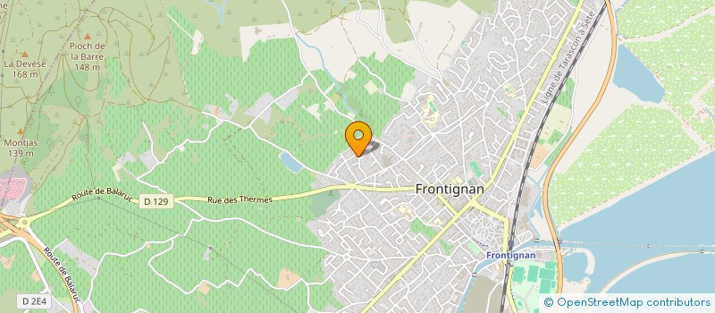 localisation de l'entreprise MONSIEUR GILLES TIXIDOR à FRONTIGNAN