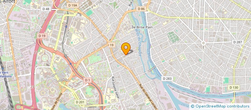 localisation de l'entreprise MONSIEUR GILLES TIXIER  CRETEIL