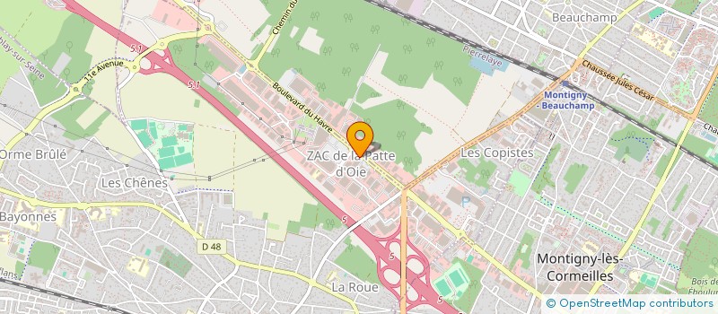 localisation de l'entreprise MONSIEUR GILLES TKATCHENKO à HERBLAY-SUR-SEINE