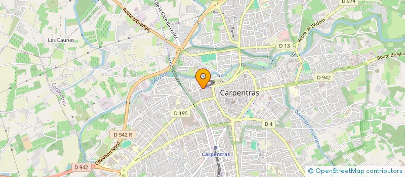 localisation de l'entreprise MONSIEUR GILLES TOMBARELLO à CARPENTRAS