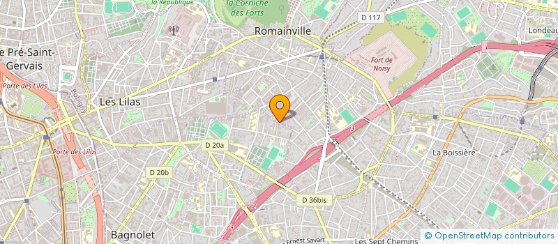 localisation de l'entreprise MONSIEUR GILLES TOSSOUKPE à ROMAINVILLE