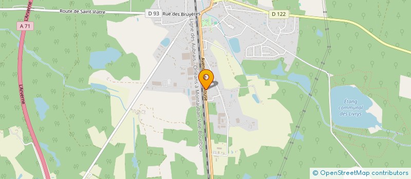 localisation de l'entreprise MONSIEUR GILLES TOULLERON  NOUAN-LE-FUZELIER