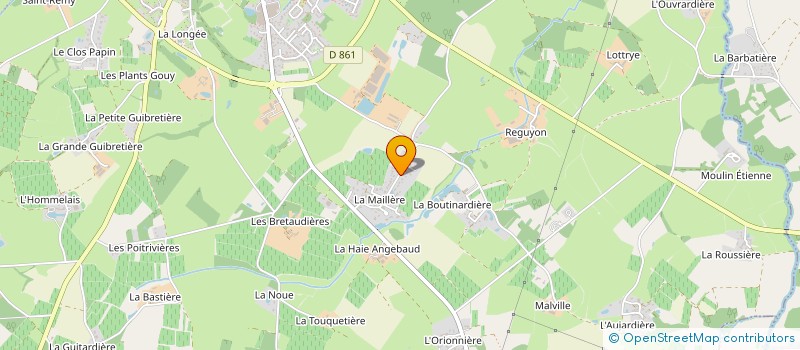 localisation de l'entreprise MONSIEUR GILLES TOURLONIAS  SAINT-PHILBERT-DE-GRAND-LIEU