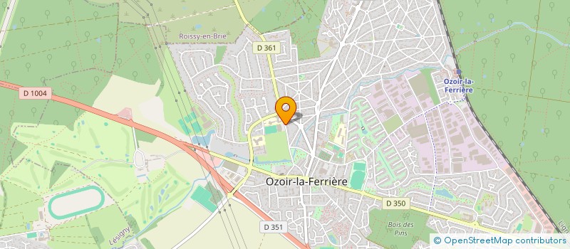 localisation de l'entreprise MONSIEUR GILLES TOURTOIS  OZOIR-LA-FERRIERE