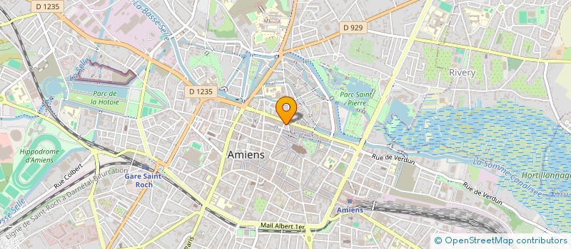 localisation de l'entreprise MONSIEUR GILLES TRANCHANT à AMIENS