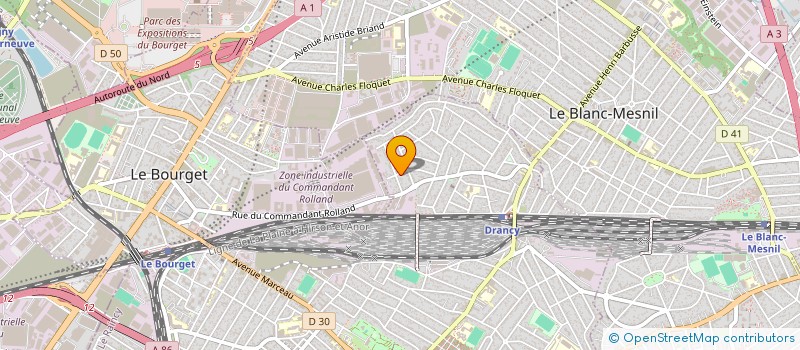 localisation de l'entreprise MONSIEUR GILLES TRETON à DRANCY