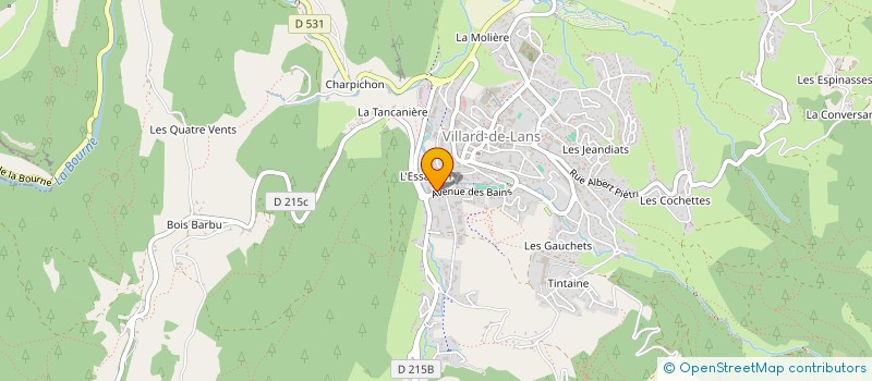 localisation de l'entreprise MONSIEUR GILLES TROCHARD  VILLARD-DE-LANS