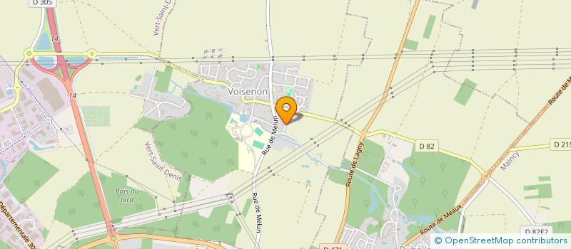 localisation de l'entreprise MONSIEUR GILLES TROUILLAUD  VOISENON