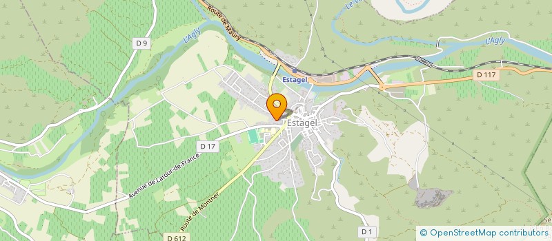 localisation de l'entreprise MONSIEUR GILLES TROULLIER  ESTAGEL