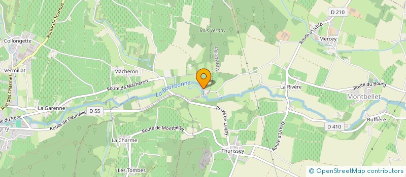localisation de l'entreprise MONSIEUR GILLES TROUSSEAU à MONTBELLET