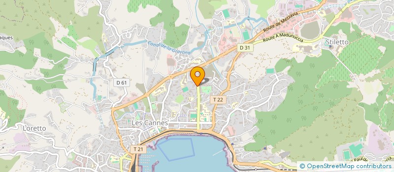 localisation de l'entreprise MONSIEUR GILLES TROVATO à AJACCIO