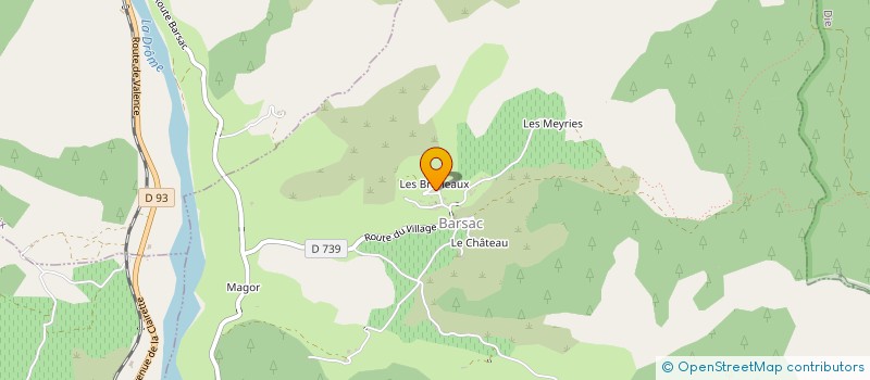 localisation de l'entreprise MONSIEUR GILLES TRUCHEFAUD  BARSAC