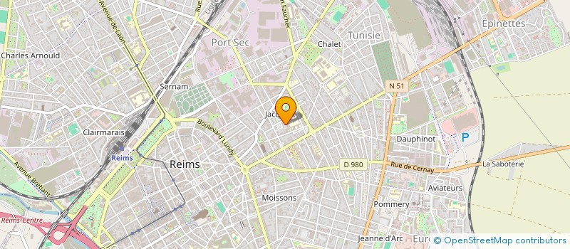 localisation de l'entreprise MONSIEUR GILLES TURELLO à REIMS