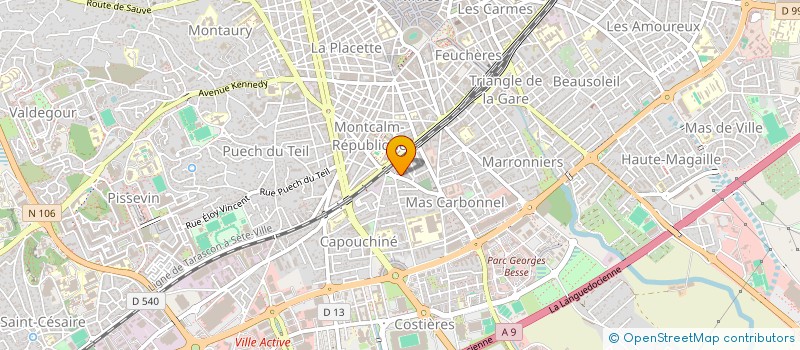 localisation de l'entreprise MONSIEUR GILLES ULPAT  NIMES