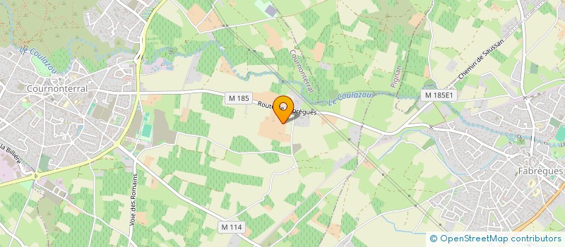 localisation de l'entreprise MONSIEUR GILLES VACQUIER à COURNONTERRAL