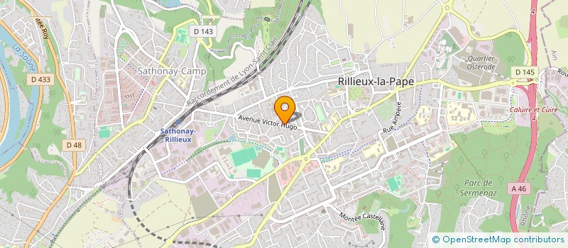 localisation de l'entreprise MONSIEUR GILLES VAISSIERE à RILLIEUX-LA-PAPE