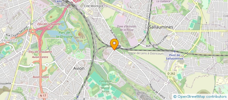 localisation de l'entreprise MONSIEUR GILLES VALENTIN à AVION