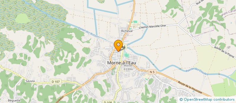 localisation de l'entreprise MONSIEUR GILLES VALIER à MORNE-A-L'EAU