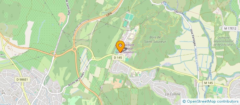 localisation de l'entreprise MONSIEUR GILLES VALLAT  SAINT-CLEMENT-DE-RIVIERE