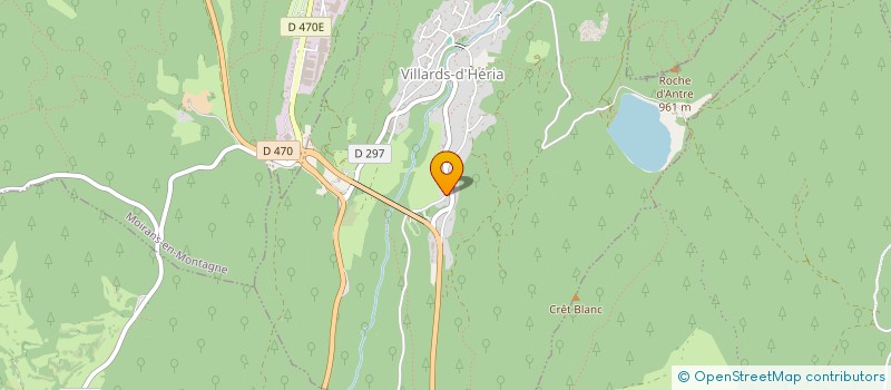 localisation de l'entreprise MONSIEUR GILLES VANDELLE  VILLARDS D HERIA