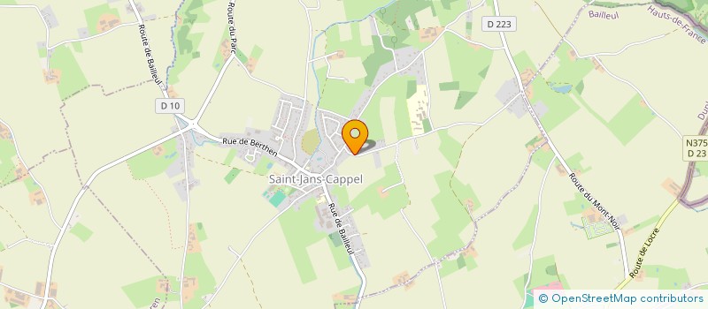 localisation de l'entreprise MONSIEUR GILLES VANUXEM  SAINT-JANS-CAPPEL