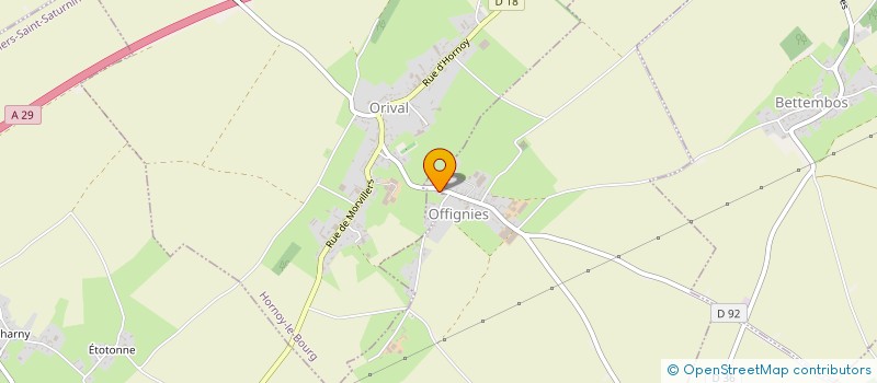 localisation de l'entreprise MONSIEUR GILLES VAQUEZ  CAULIERES